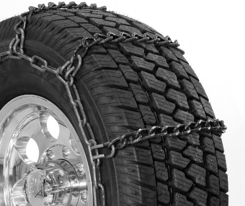 Security Chain Company QG3269 Quik Grip Wide Base Type DH Light Truck Tire Traction Chain - Set of 2