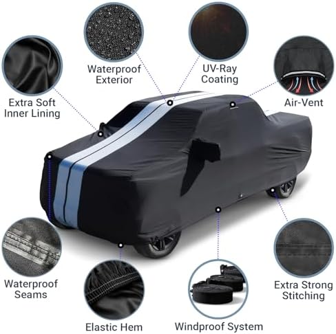 iCarCover Premium Plus Quality All Weather Waterproof Automobiles Car Cover