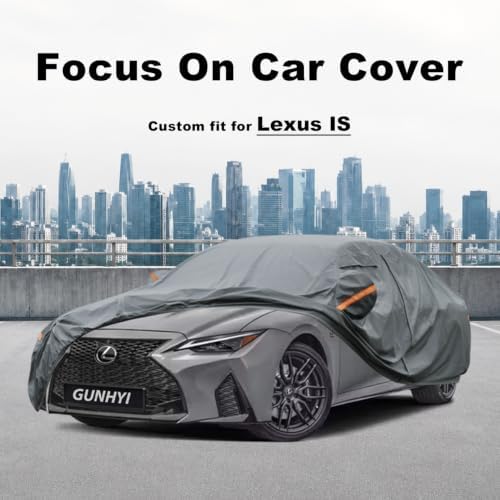 GUNHYI Premium Car Cover Custom Fit Lexus is Waterproof All Weather