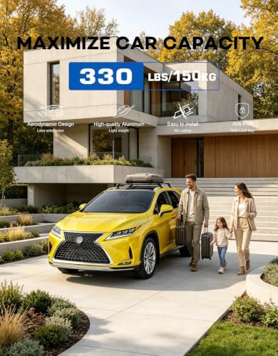 Roof Rack Cross Bars for Lexus RX 2016-2022 RX350 RX350L RX450h RX450hL