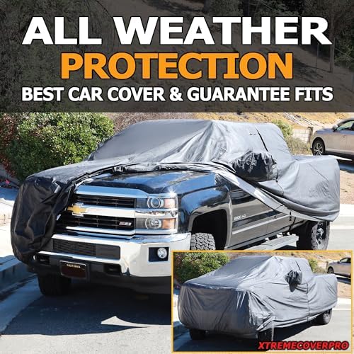 Car Cover fit 2015 2016 2017 2018 GMC Sierra 2500HD 3500HD Crew Cab 8ft Bed Dually Diam Series BLK