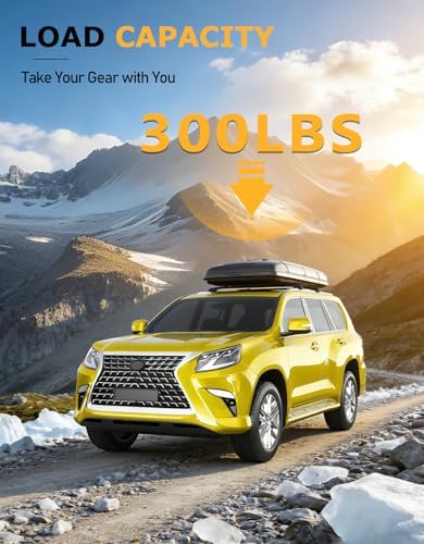 Tuyoung 300lbs Roof Rack Cross Bars for Lexus GX460 2010-2023