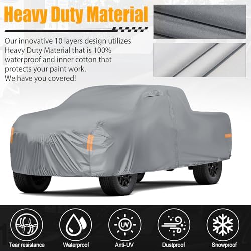Waterproof Truck Cover Replace for Chevy Colorado/GMC Canyon CrewCab 5.1ft
