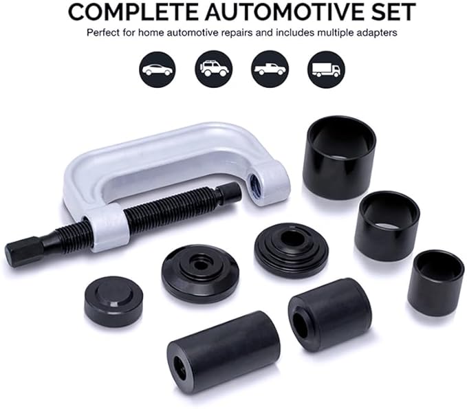 Ball Joint Removal Tool Kit,10PC Ball Joint Press Kit for Most 2WD 4WD Cars and Light Trucks(Blue)