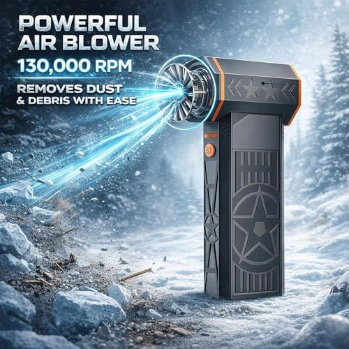 Heat Blower to Melt Snow, 990,000 RPM Turbo Snow Blower (1PCS)