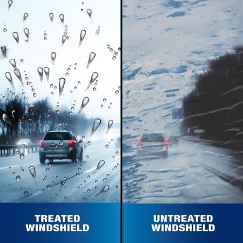 Rain-X 810324 Repellency Water Repellent Wiper Blades, 24" Windshield Wiper, All Weather Streak-Free for Enhanced Visibility w/Water Repellency Formula [Amazon Exclusive]