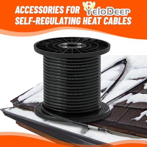 120V Plug-In GFCI Self Regulating Heat Cable Power Connection Kit
