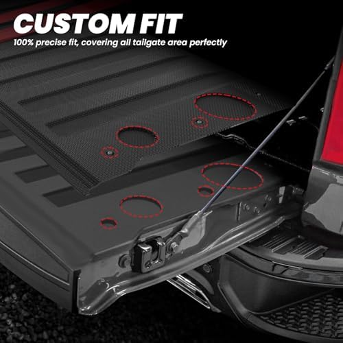 LASFIT Truck Tailgate Mat for Chevy Silverado & GMC Sierra 1500 2019-2026
