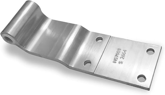 HS7003 S2664 Commercial Vehicle Four-Hole Door Hinge - 8.74x2.67x2.12in, Φ0.59, Heavy-Duty Steel, for Trucks & Buses - Durable & Precision-Made