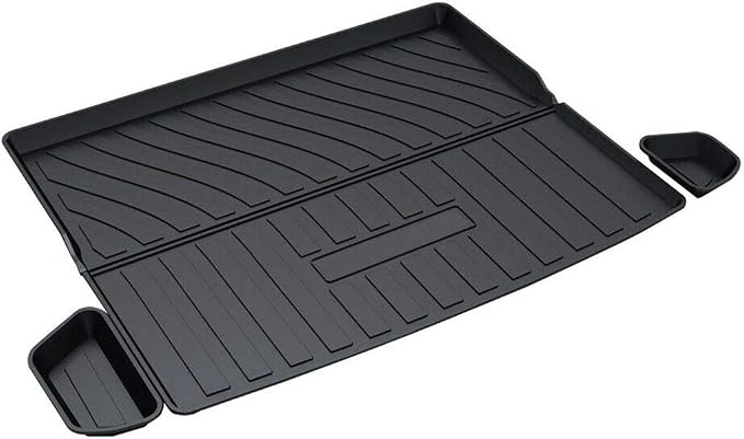 Cherokee Cargo Liners - All-Weather Protection Rear Cargo Trunk Tray Floor Mats Compatible with 2019 2020 2021 2022 2023 Jeep Cherokee, 3D Modeling Waterproof Durable TPO Accessories Custom-Fit