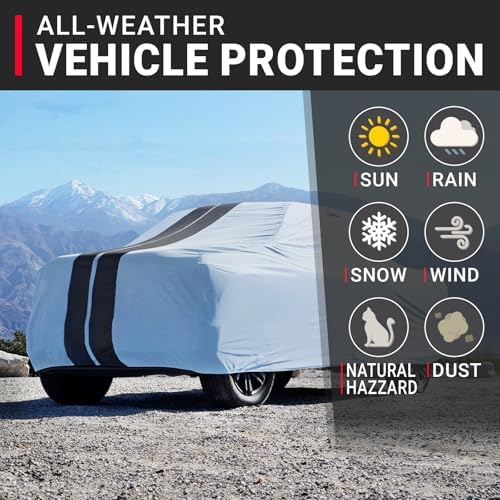 iCarCover Premium Plus Quality All Weather Car Cover. See Size Chart T89