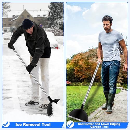 Snow Shovel, Floor Scraper, Snow Ice Flat Concrete Removal Tools