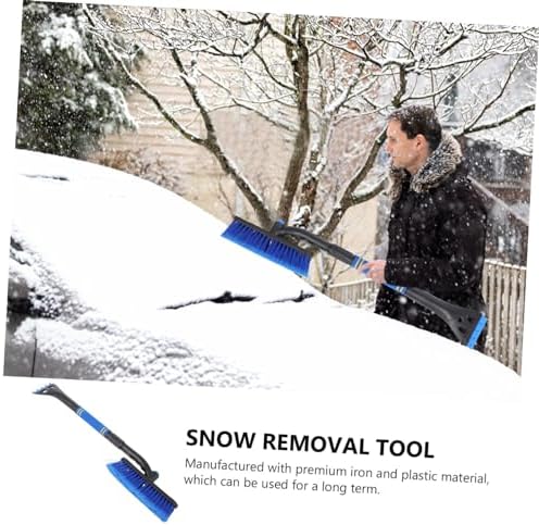 GALPADA Retractable Ice Shovel for Car, 3-in-1 Snow Brush and Scraper