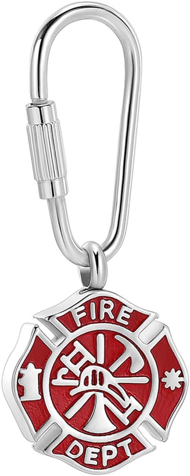 Imrsanl Truck/Excavator Urn Keychain for Ashes for Men Cremation Jewelry Urn Key Chain for Ashes Pendant Key Ring for Human