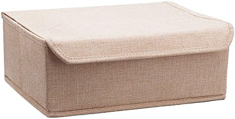 Collapsible Drawer Organizer with Lid for Underwear