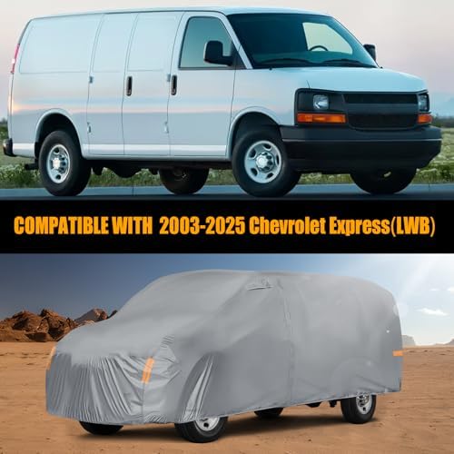 Waterproof Car Cover Replace for 2003-2025 Chevy Express/GMC Savana