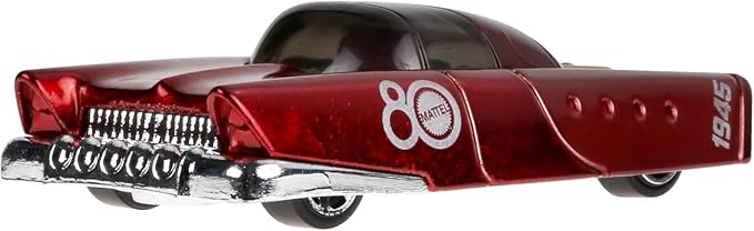 Hot Wheels Mattel Dream Mobile 80th Anniversary Collector’s Edition 6‑Pack, Retro‑Futuristic 1:64 Die‑Cast Cars, Ages 3+