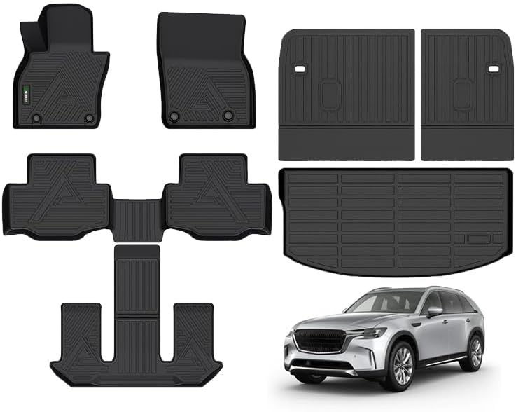 ANBINGO® Floor Mats & Cargo Liner for Mazda CX90 2024 2025 2026