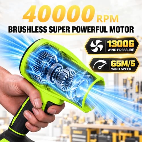 Brushless Leaf Blower Cordless for Makita 18V Battery (Tool Only)