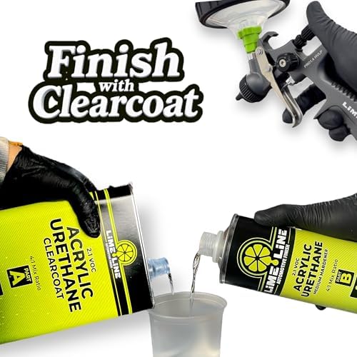 LiME LiNE Chameleon Color Changing Urethane Basecoat: Ready to Spray: (Green, Purple, Blue) 1 Quart