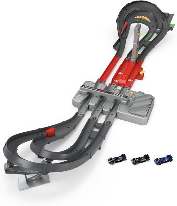Mattel JDY16 Hot Wheels Race Formula 1 Grand Prix Circuit Track Set