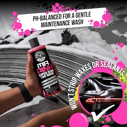 Chemical Guys, Mr. Pink Car Wash Soap 64 oz with Wash Mitt