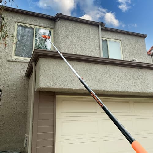 4-12 ft Long Telescopic Extension Pole, Multi-Purpose Extendable Pole