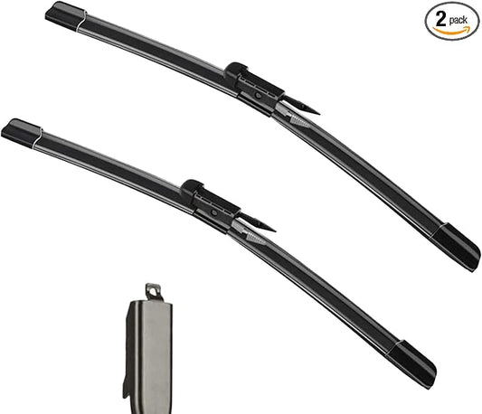 2 Wiper Blades Replacement For 2013-2019 2020 Ford Escape Edge Focus - Original Equipment Windshield Wiper Blade Set - 28"+28" (Set of 2) Pinch Tab