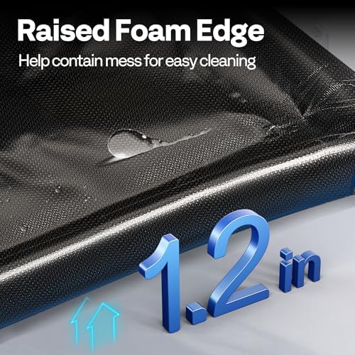 VIVOHOME Garage Floor Mat 7'9" x 16' Containment Mat with Stay Put Corner