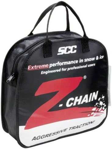 SCC Z-539 Z-Chain Extreme Performance Cable Tire Traction Chain - Set of 2,Silver