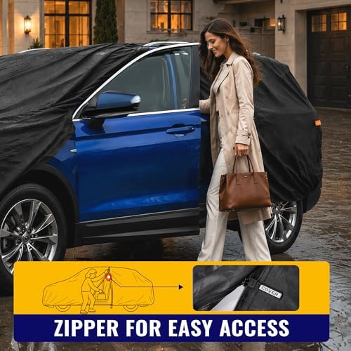X AUTOHAUX Outdoor Full Car Cover Waterproof for Chevrolet Equinox 05-24