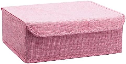 Collapsible Drawer Organizer with Lid for Underwear