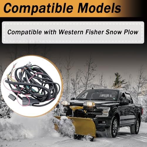 26345 3-Pin Harness for Western Fisher Snow Plow & Isolation Module