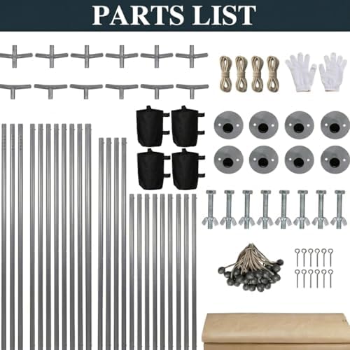 Shintenchi Portable Garage Canopy,10x20 FT Heavy-Duty Design Carport,Carport Canopy