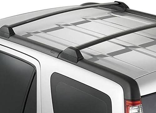 Auto Dynasty Roof Rack Cross Bars Compatible with 2002-2006 Honda CRV CR-V, 75lbs Rooftop Cargo Bars Aluminum Anti-Corrosion Bolt-On Roof Rails for Luggage Bike Kayak Racks