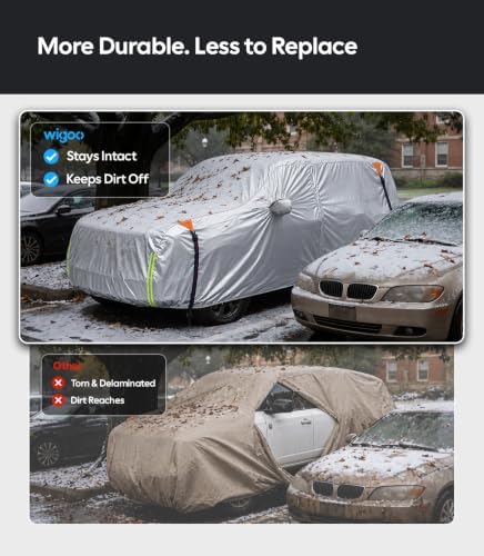 Wigoo Ford Bronco 4-Door Car Cover 2021-2026, Waterproof All Weather