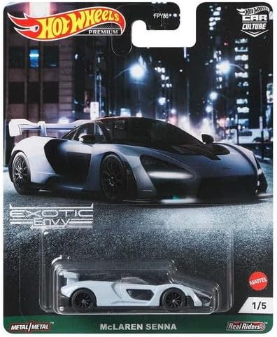 Hot Wheels Car Culture 2021 Exotic Envy Complete Set of 5 Vehicles
