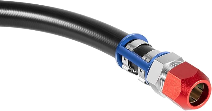 800-670 A/C Line Splice Kit for 5/8 Line With No.10 Hose, A/C Air Conditioning Repair Splice Connector, Universal Fit For 5/8'' Hose to Hard Lines Repair
