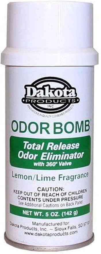 Dakota Odor Bomb Odor Eliminators - Packs by Rock Ridge (Lemon Lime, 24-Pack)