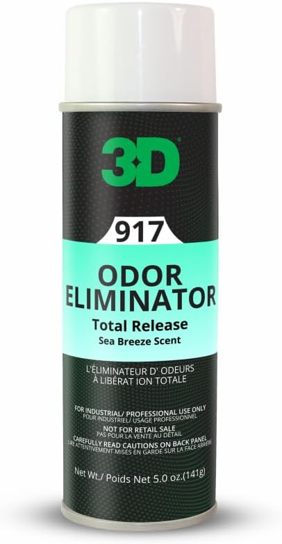 3D GLW Odor Eliminator Spray (16 oz) & Total Release Fogger (Sea Breeze, 5 oz) – Dual Action Air Freshener for Lasting Odor Control