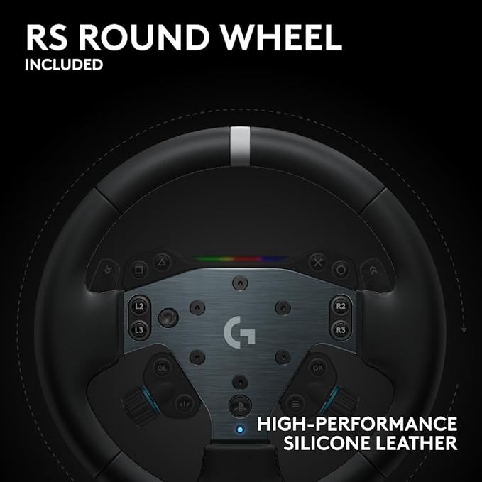 Logitech G RS50 Racing Wheel & Hub System for PS/PC+ Racing Adapter Bundle