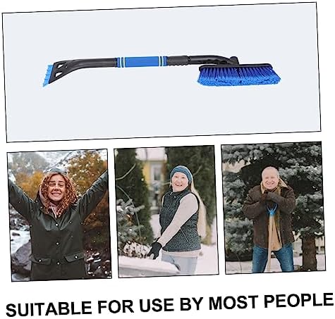GALPADA Retractable Ice Shovel for Car, 3-in-1 Snow Brush and Scraper