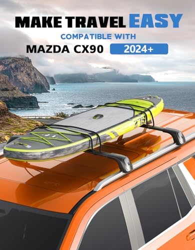 FengYu 330lbs Roof Rack Cross Bars for 2024-2026 Mazda CX90 & CX-90 PHEV