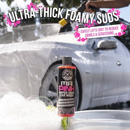 Chemical Guys, Mr. Pink Car Wash Soap 64 oz with Wash Mitt