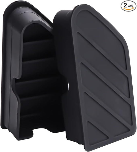 JERBOR Silicone Stake Pocket Covers Custom Fit for GMC Sierra Chevrolet Silverado 2019-2024 Truck Bed Rail Hole Plugs Stake Pocket Caps Cover