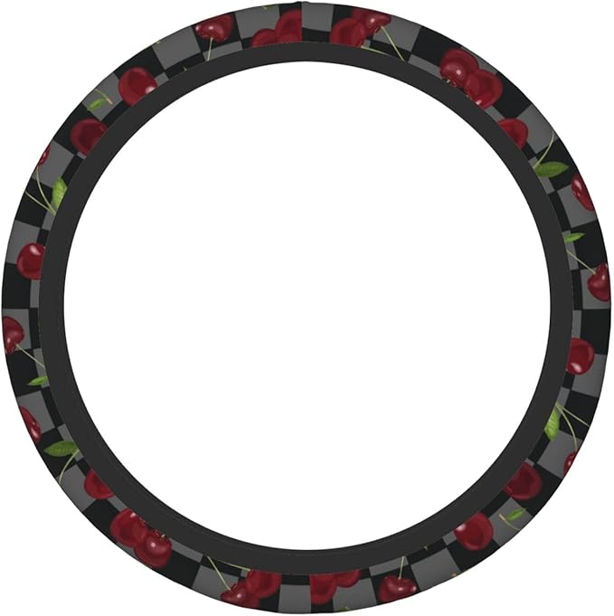 Red Cherry Steering Wheel Cover Car Accessories