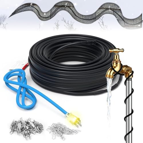TDSF1-K 50FT Self-Regulating Heating Cable, 5W/ft