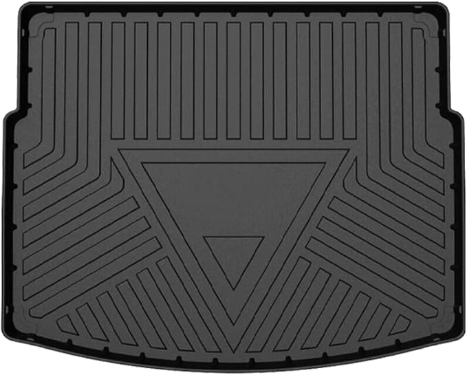 KUST Trunk Cargo Mat for 2021-2025 2026 Chevy Trailblazer Accessories, All Weather Cargo Liner TPE Rubber Raised Edge (Only for Cargo Deck in Lower Position)