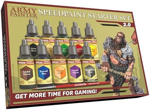 The Army Painter, Speedpaint Starter Set 2.0, 10 x 18 ml