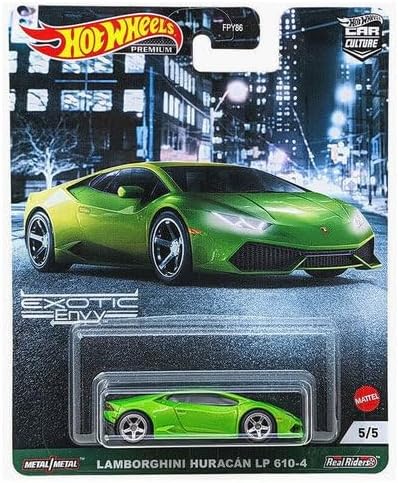 Hot Wheels Car Culture 2021 Exotic Envy Complete Set of 5 Vehicles